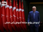 أردوغان يؤكد متانة أسواق رأس المال التركية رغم تصفية صناديق محدودة