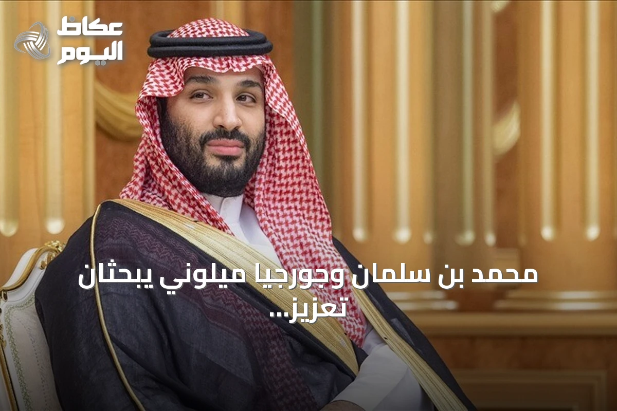 محمد بن سلمان وجورجيا ميلوني يبحثان تعزيز التعاون السعودي الإيطالي ومستجدات المنطقة