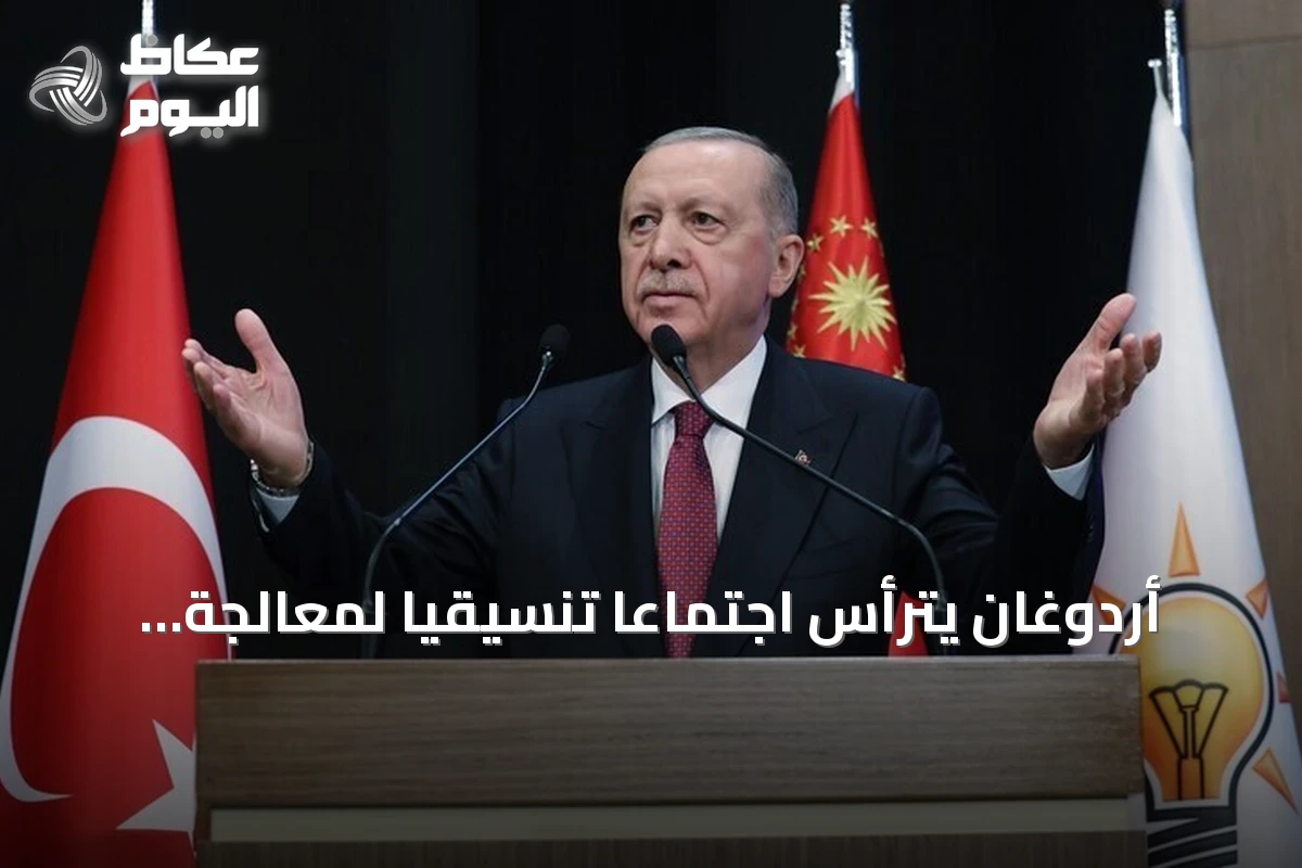 أردوغان يترأس اجتماعاً تنسيقياً لمعالجة مستجدات أسواق المال