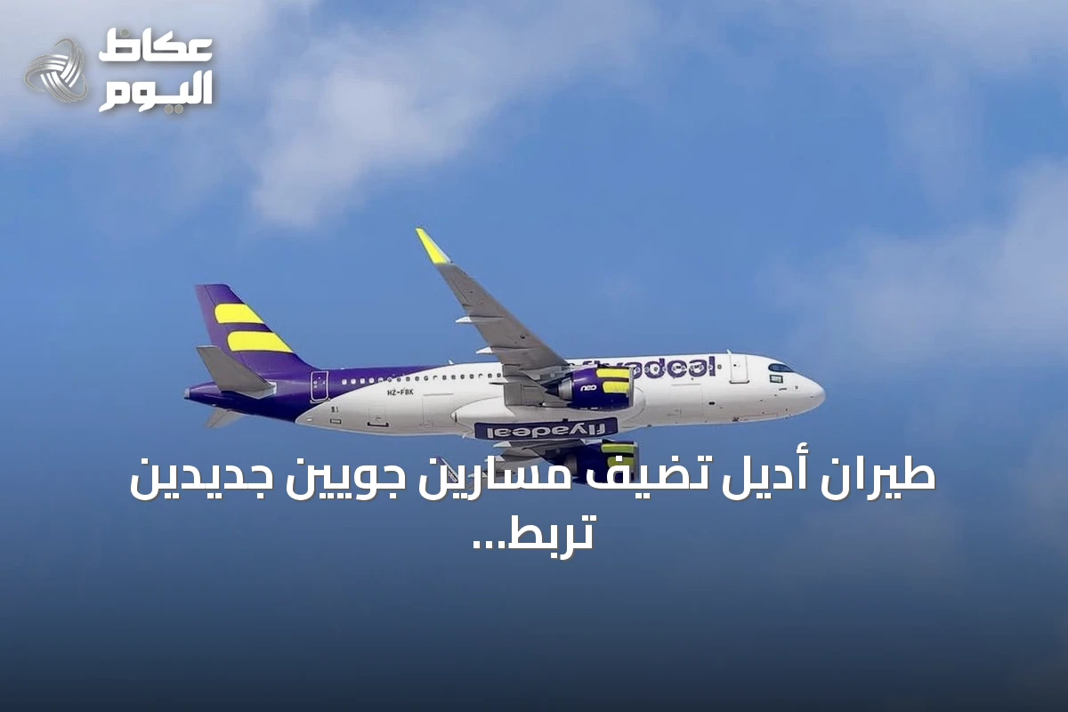 طيران أديل تضيف مسارين جويين جديدين تربط وادي الدواسر بالرياض والدمام