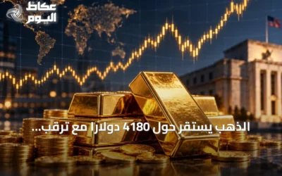 الذهب يستقر حول 4180 دولاراً مع ترقب بيانات أميركية رئيسية