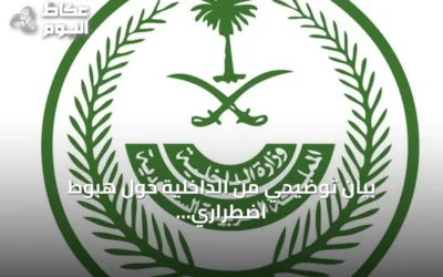 بيان توضيحي من الداخلية حول هبوط اضطراري لطائرة فلاي دبي في تبوك بعد اعتداء على القائد