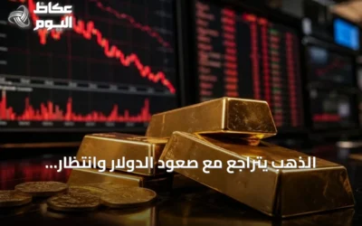 الذهب يتراجع مع صعود الدولار وانتظار بيانات الوظائف الأمريكية