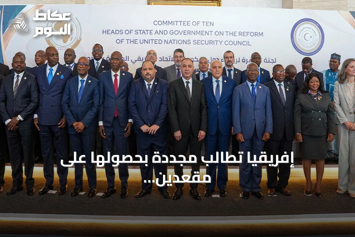 إفريقيا تطالب مجددة بحصولها على مقعدين دائمين في مجلس الأمن عبر ‘وثيقة طرابلس 2026’