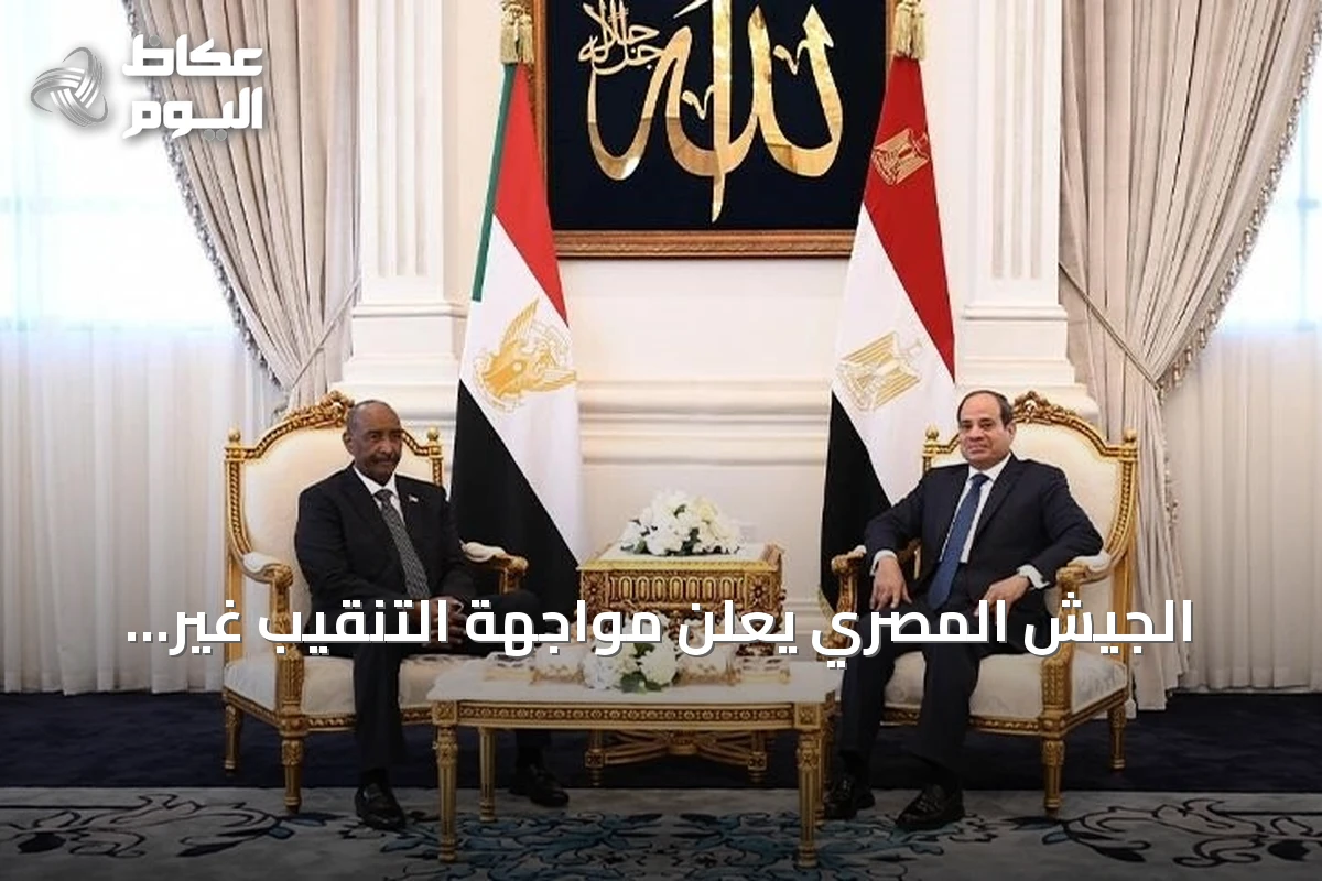 الجيش المصري يعلن مواجهة التنقيب غير المشروع للذهب ويؤكد عمق العلاقات مع السودان