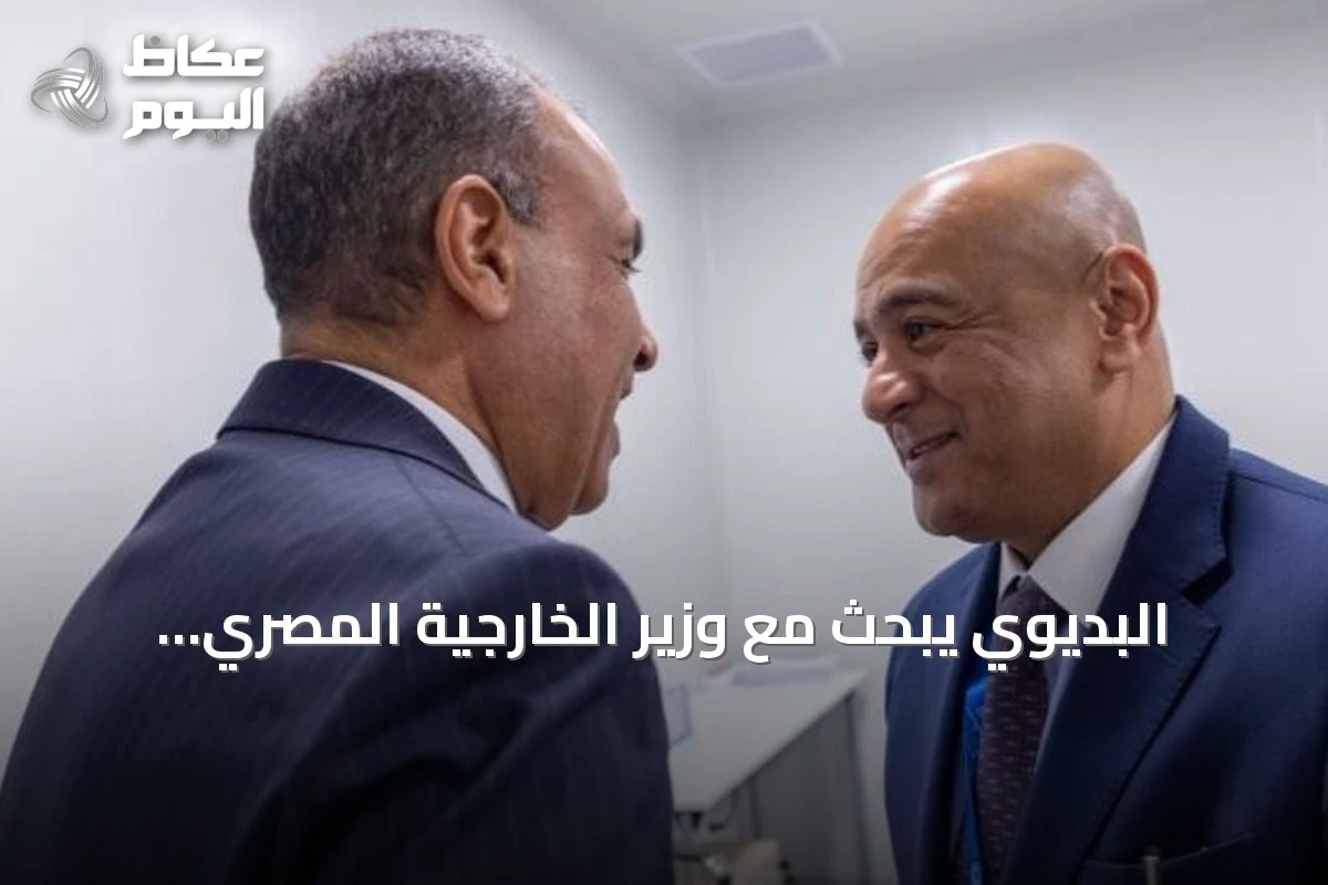 البديوي يبحث مع وزير الخارجية المصري تعزيز العلاقات الخليجية المصرية وتطورات المنطقة