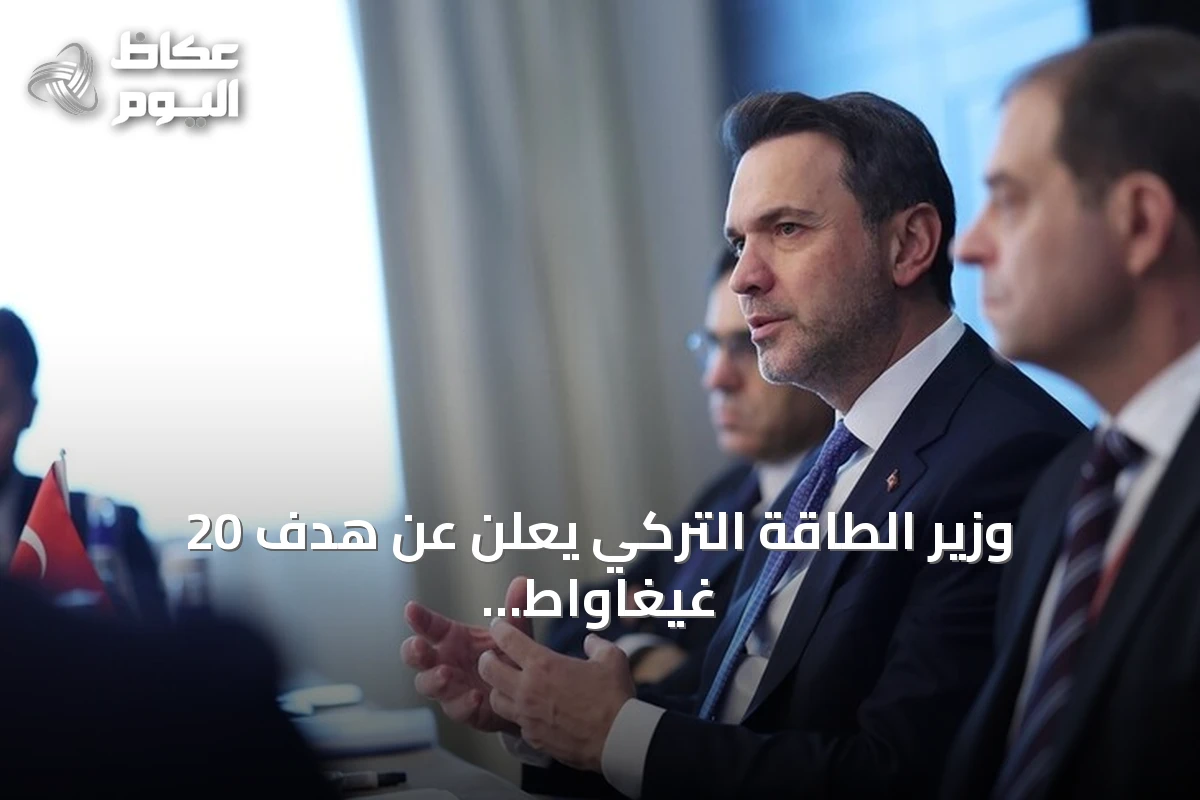 وزير الطاقة التركي يعلن عن هدف 20 غيغاواط للطاقة النووية بحلول 2050