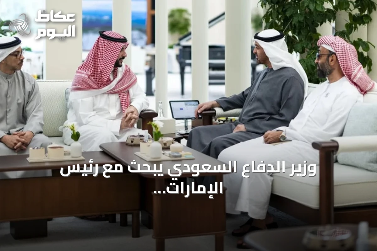 وزير الدفاع السعودي يبحث مع رئيس الإمارات التطورات الإقليمية ويعزز التعاون الخليجي