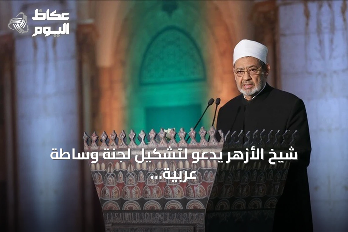 شيخ الأزهر يدعو لتشكيل لجنة وساطة عربية إسلامية لوقف صراعات المنطقة