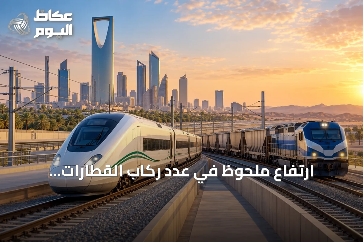 ارتفاع ملحوظ في عدد ركاب القطارات السعودية خلال 2025