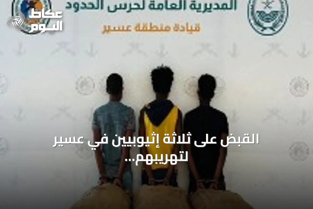 القبض على ثلاثة إثيوبيين في عسير لتهريبهم ستين كيلوغراماً من القات المخدر