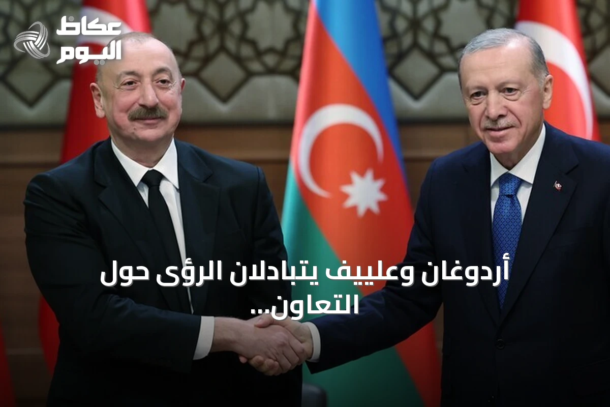 أردوغان وعلييف يتبادلان الرؤى حول التعاون الثنائي والملفات الإقليمية والدولية