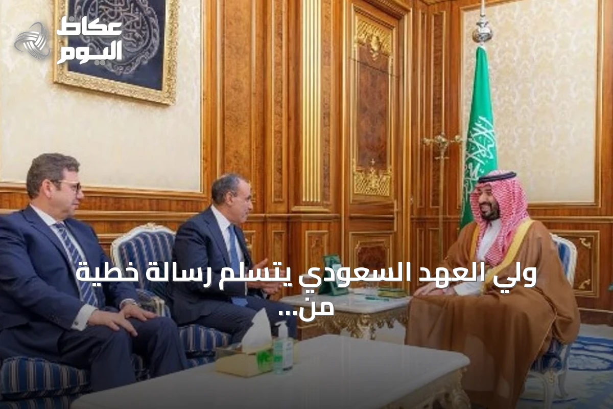 ولي العهد السعودي يتسلم رسالة خطية من الرئيس المصري