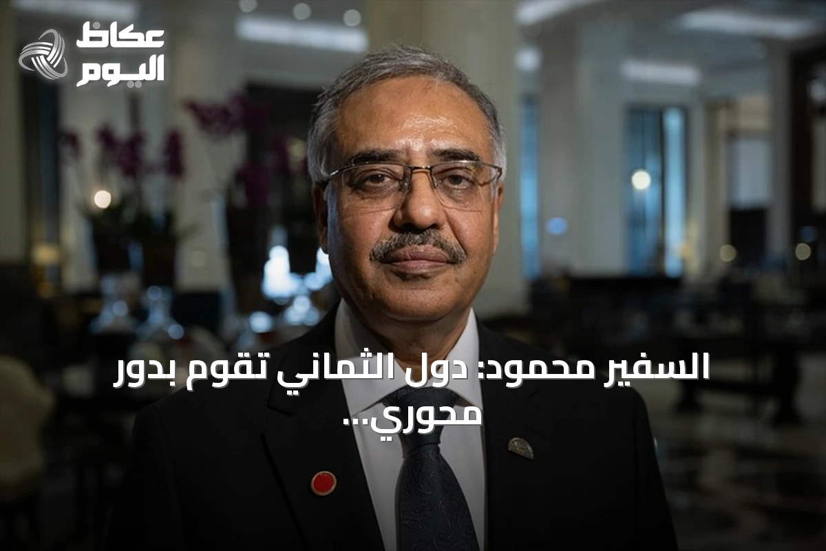 السفير محمود: دول الثماني تقوم بدور محوري في دعم السلم والأمن العالمي