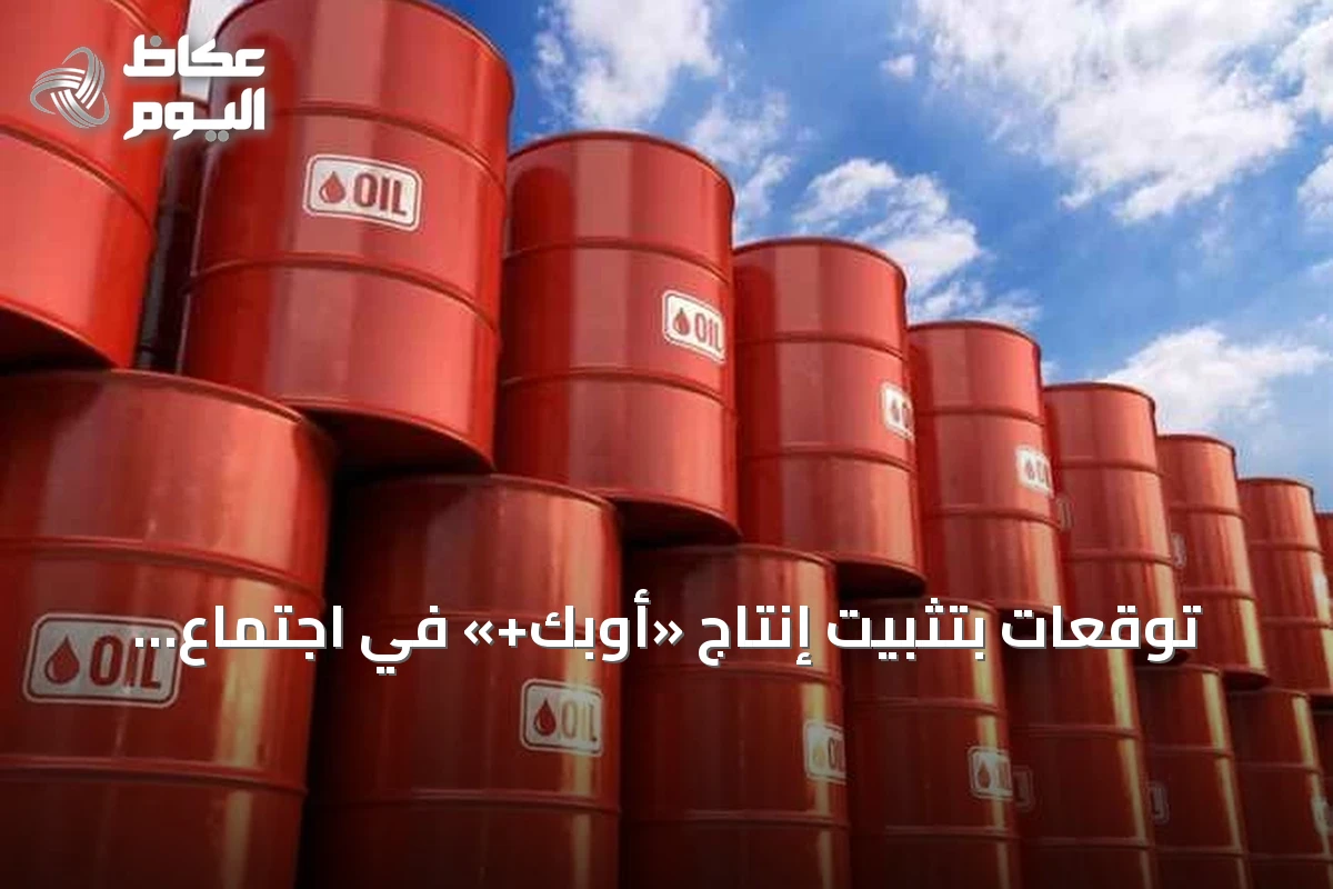 توقعات بتثبيت إنتاج «أوبك+» في اجتماع ديسمبر الافتراضي