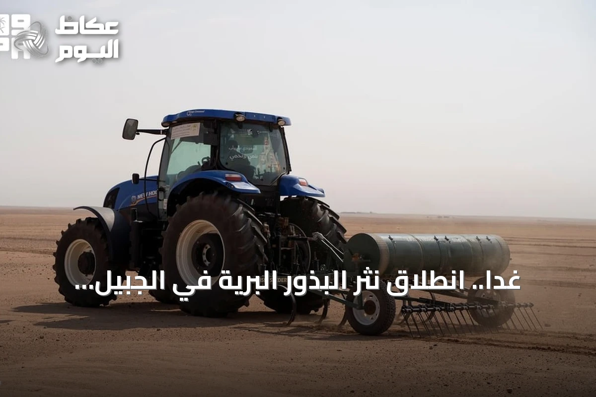 غداً.. انطلاق نثر البذور البرية في الجبيل لتأهيل المراعي الطبيعية