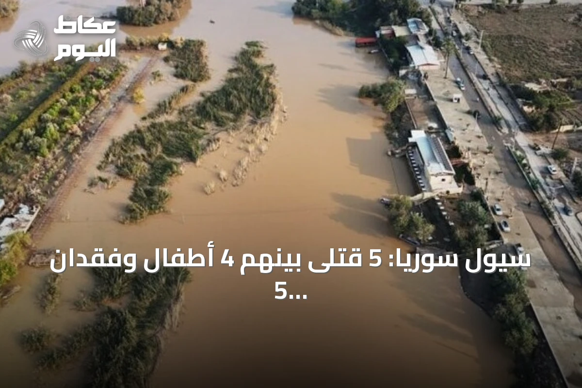 سيول سوريا: 5 قتلى بينهم 4 أطفال وفقدان 5 آخرين والدفاع المدني ينقذ 25
