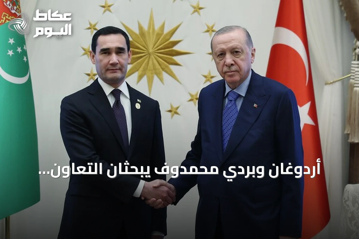 أردوغان وبردي محمدوف يبحثان التعاون الثنائي والقضايا الإقليمية في أنقرة